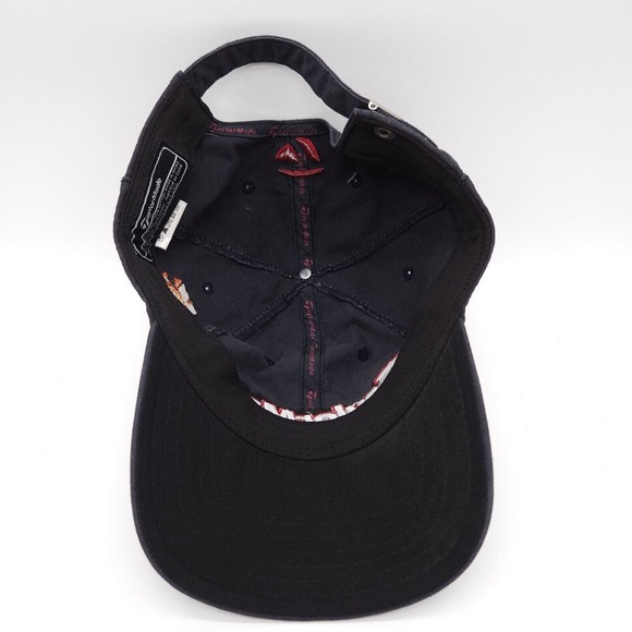 TaylorMade Golf Strapback Adjustable Blue Hat Ball Cap Hope‎ Kids Blue 50+ SPF - Picture 7 of 8